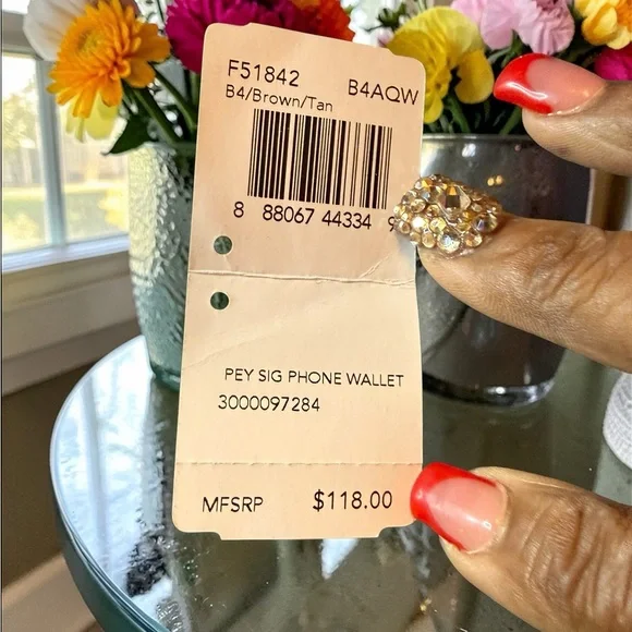 Coach Leather Peyton Tote Bag w/ matching wallet GUC - Picture 13 of 15